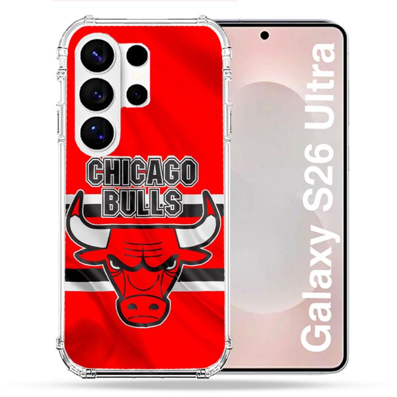 Coque Renforcée Pour Samsung Galaxy S26 Ultra Basket Chicago Bulls