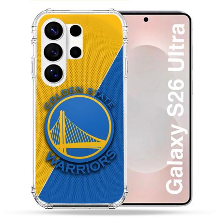 Coque Renforcée Pour Samsung Galaxy S26 Ultra Basket Golden State Warriors