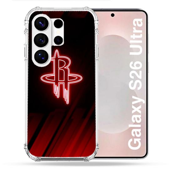 Coque Renforcée Pour Samsung Galaxy S26 Ultra Basket Houston Rockets