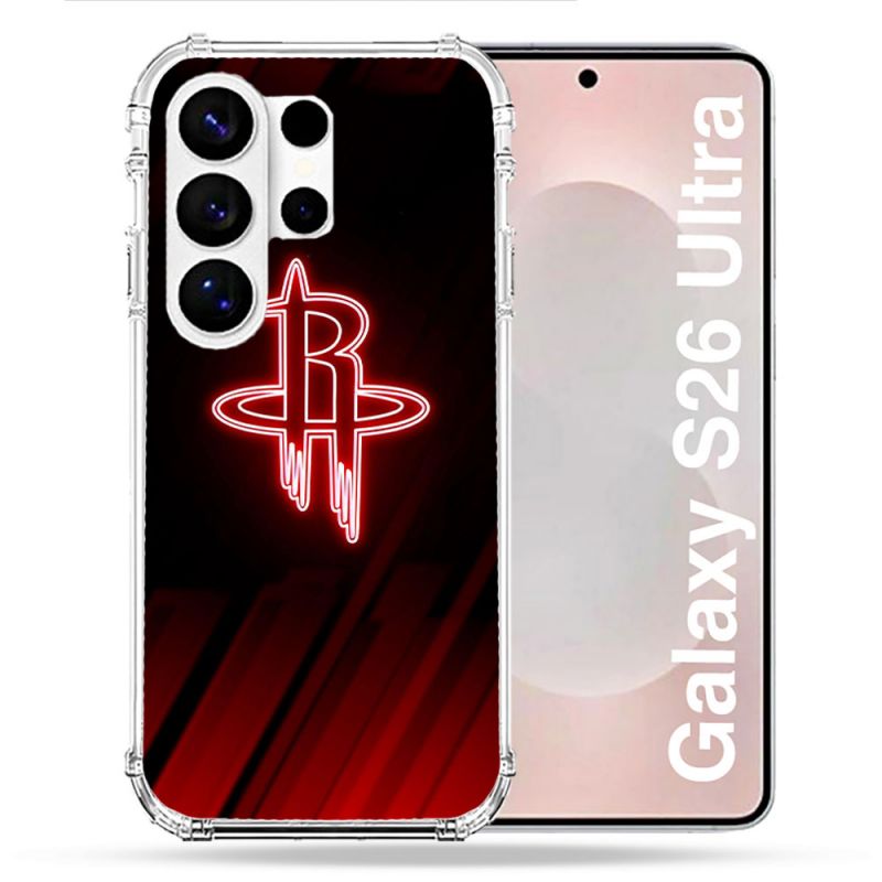 Coque Renforcée Pour Samsung Galaxy S26 Ultra Basket Houston Rockets