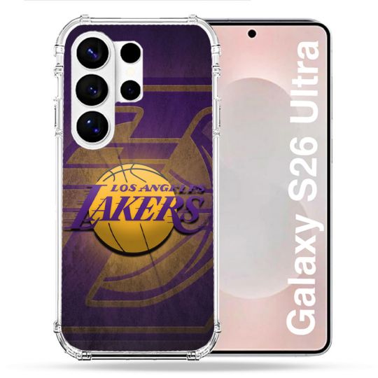 Coque Renforcée Pour Samsung Galaxy S26 Ultra Basket Los Angeles Lakers
