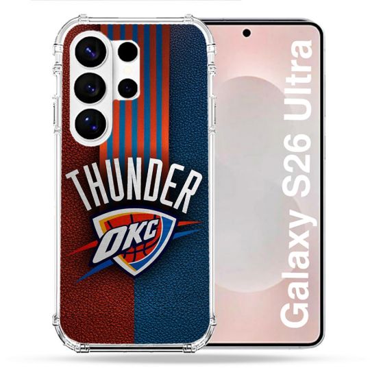 Coque Renforcée Pour Samsung Galaxy S26 Ultra Basket Oklahoma City Thunder