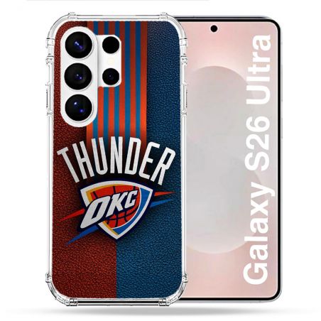 Coque Renforcée Pour Samsung Galaxy S26 Ultra Basket Oklahoma City Thunder