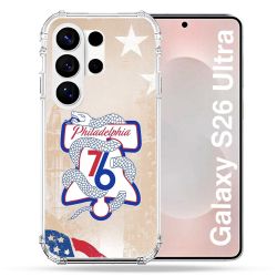 Coque Renforcée Pour Samsung Galaxy S26 Ultra Basket Philadelphia 76ers