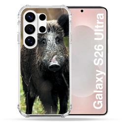 Coque Renforcée Pour Samsung Galaxy S26 Ultra Chasse Sanglier bois