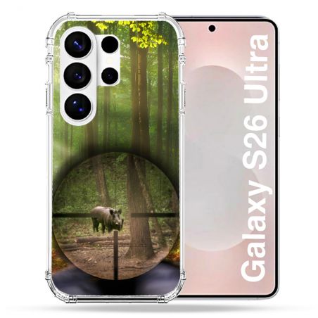 Coque Renforcée Pour Samsung Galaxy S26 Ultra Chasse Sanglier Viseur