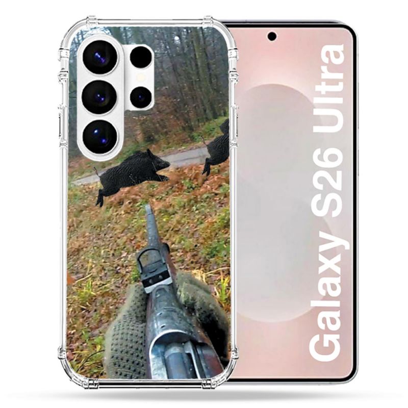Coque Renforcée Pour Samsung Galaxy S26 Ultra Chasse Vision Tir