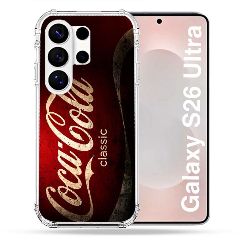 Coque Renforcée Pour Samsung Galaxy S26 Ultra Coca Cola Classique
