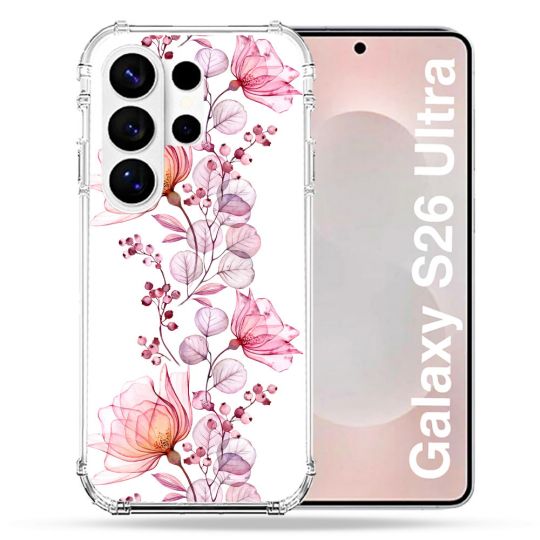 Coque Renforcée Pour Samsung Galaxy S26 Ultra Fleur Eclosion