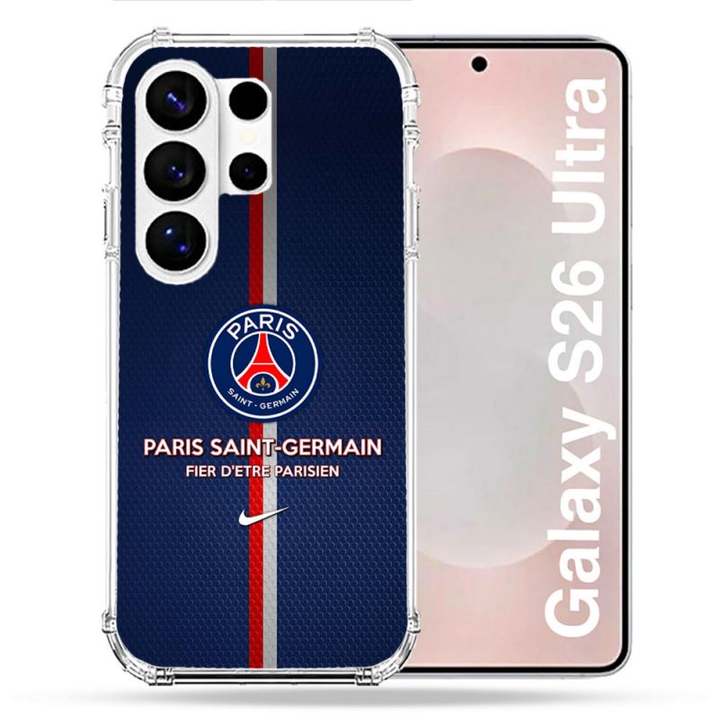 Coque Renforcée Pour Samsung Galaxy S26 Ultra Foot PSG Fier