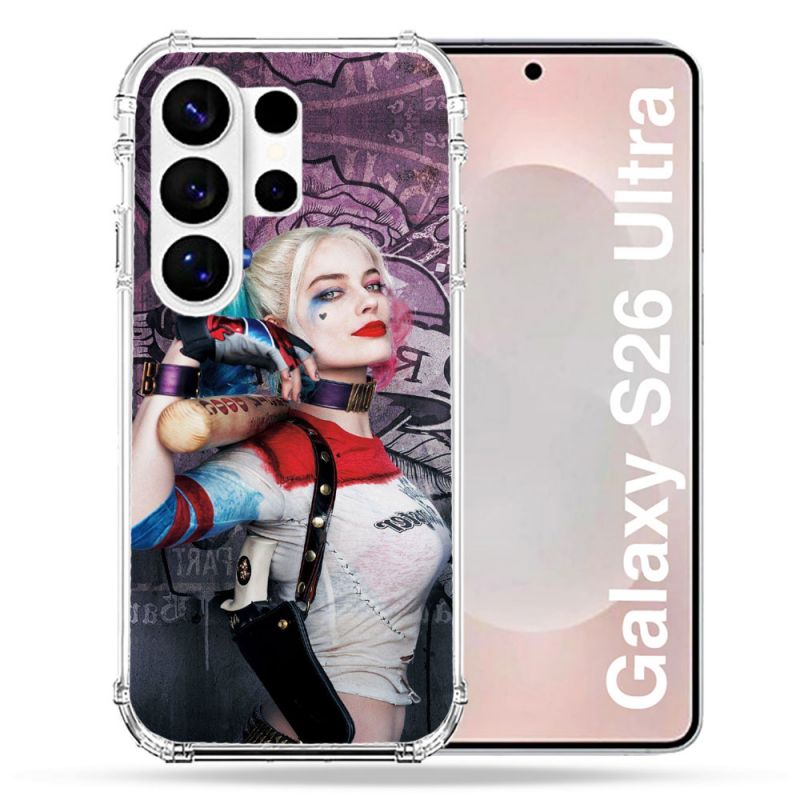 Coque Renforcée Pour Samsung Galaxy S26 Ultra Harley Quinn Batte