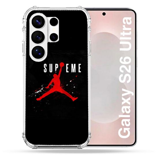 Coque Renforcée Pour Samsung Galaxy S26 Ultra Jordan Supreme Noir