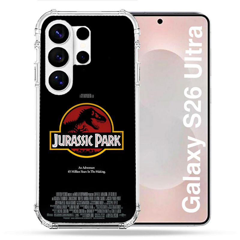 Coque Renforcée Pour Samsung Galaxy S26 Ultra Jurassic Park Affiche