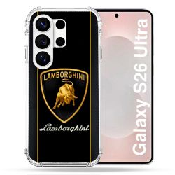 Coque Renforcée Pour Samsung Galaxy S26 Ultra Lamborghini Carbone