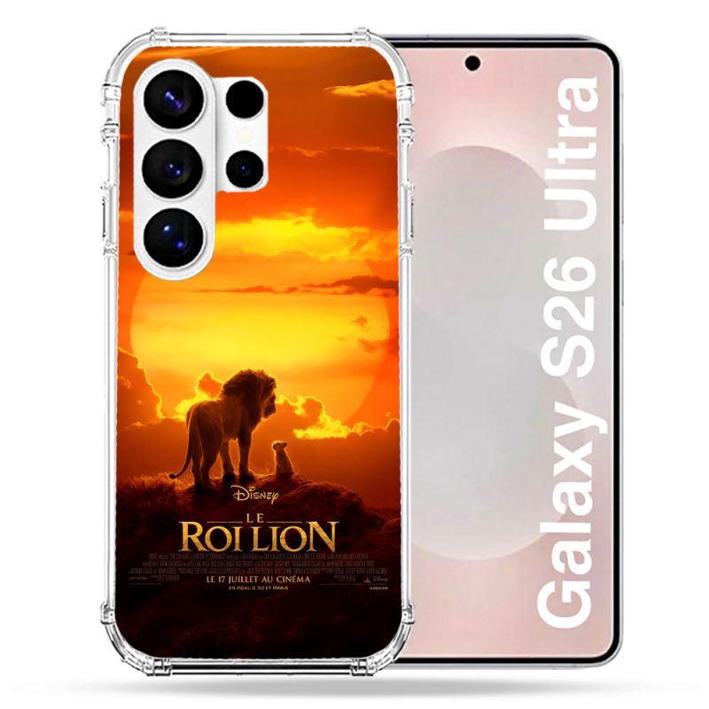 Coque Renforcée Pour Samsung Galaxy S26 Ultra Le Roi Lion Affiche