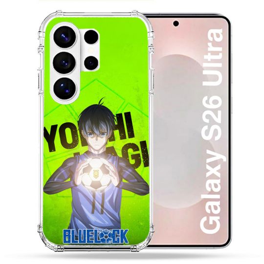 Coque Renforcée Pour Samsung Galaxy S26 Ultra Manga Blue Lock Yoichi Isagi