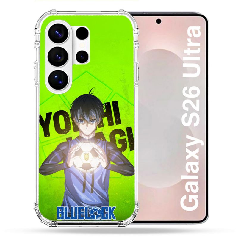 Coque Renforcée Pour Samsung Galaxy S26 Ultra Manga Blue Lock Yoichi Isagi