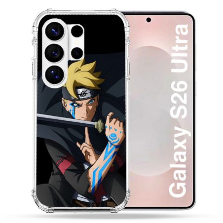 Coque Renforcée Pour Samsung Galaxy S26 Ultra Manga Boruto Tatouage