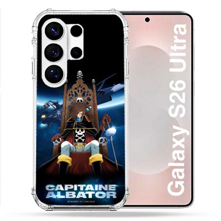 Coque Renforcée Pour Samsung Galaxy S26 Ultra Manga Capitaine Albator