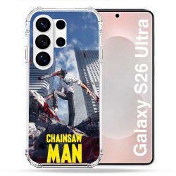 Coque Renforcée Pour Samsung Galaxy S26 Ultra Manga Chainsaw Man Denji