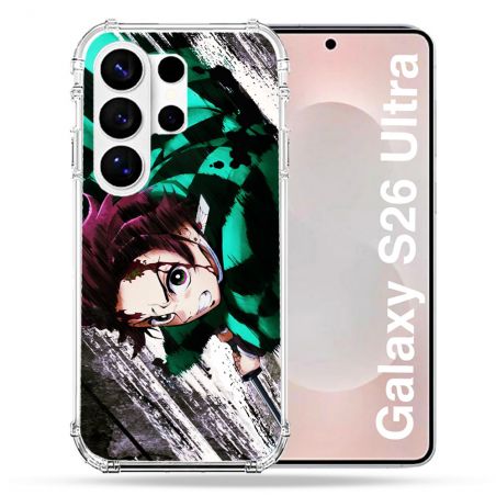 Coque Renforcée Pour Samsung Galaxy S26 Ultra Manga Demon Slayer Tanjiro