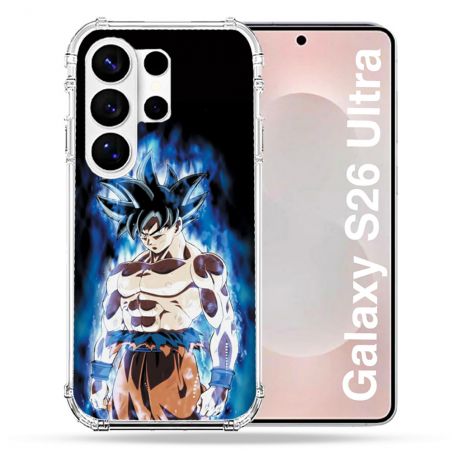 Coque Renforcée Pour Samsung Galaxy S26 Ultra Manga Dragon Ball Sangoku Noir