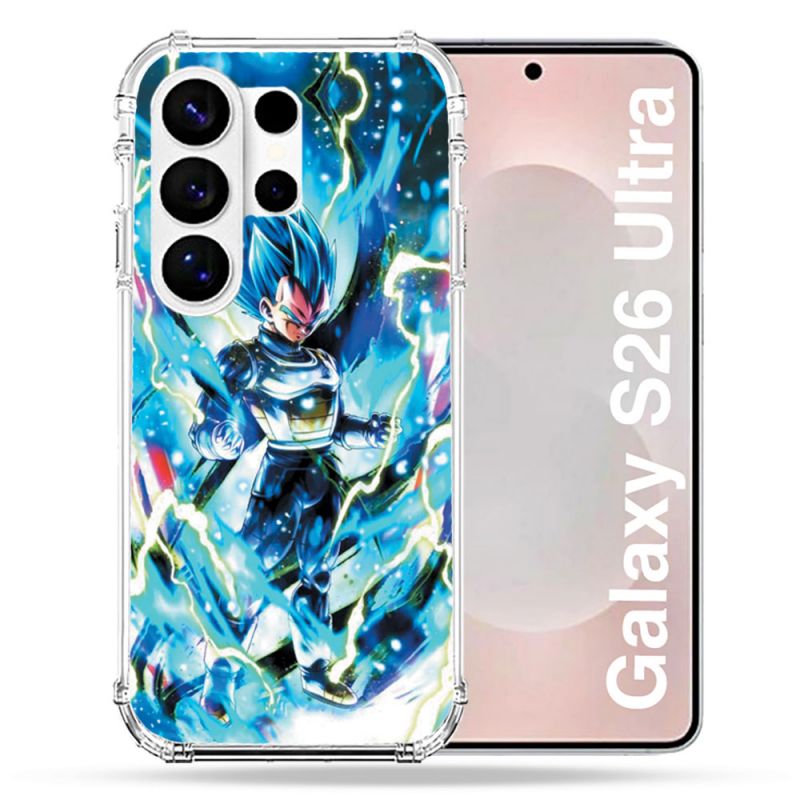 Coque Renforcée Pour Samsung Galaxy S26 Ultra Manga Dragon Ball Vegeta Bleu