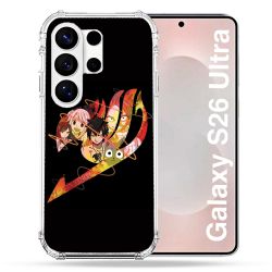 Coque Renforcée Pour Samsung Galaxy S26 Ultra Manga Fairy Tail Logo Noir
