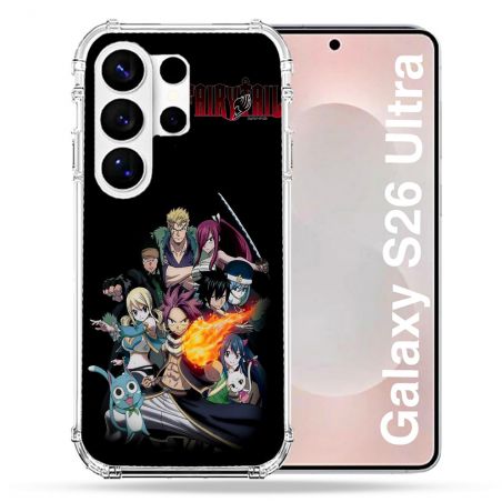 Coque Renforcée Pour Samsung Galaxy S26 Ultra Manga Fairy Tail Logo Team