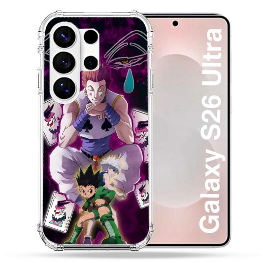 Coque Renforcée Pour Samsung Galaxy S26 Ultra Manga Hunter X Hunter Hisoka