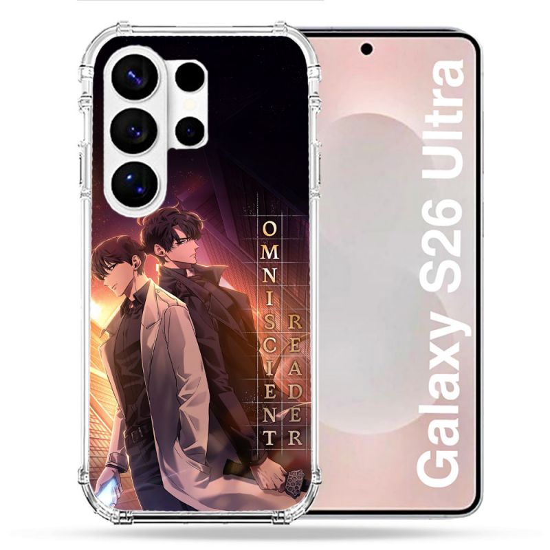 Coque Renforcée Pour Samsung Galaxy S26 Ultra Manga Lecteur Omniscient Affiche