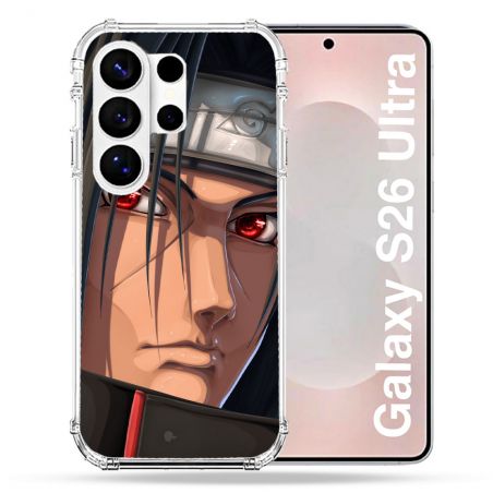 Coque Renforcée Pour Samsung Galaxy S26 Ultra Manga Naruto Itachi Visage