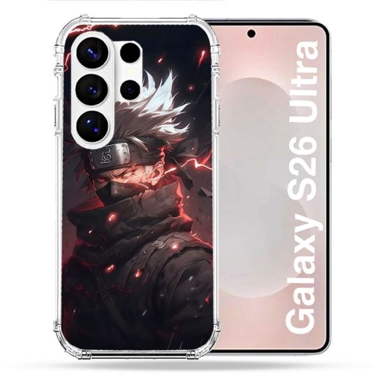Coque Renforcée Pour Samsung Galaxy S26 Ultra Manga Naruto Kakashi Dark