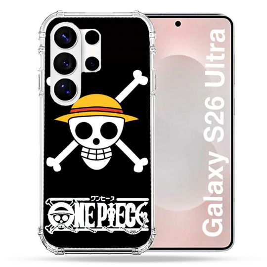 Coque Renforcée Pour Samsung Galaxy S26 Ultra Manga One Piece Tete de Mort