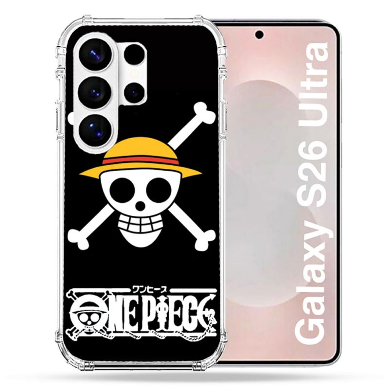 Coque Renforcée Pour Samsung Galaxy S26 Ultra Manga One Piece Tete de Mort