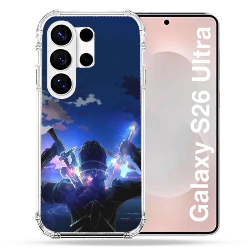 Coque Renforcée Pour Samsung Galaxy S26 Ultra Manga SAO sword Art Online Epee