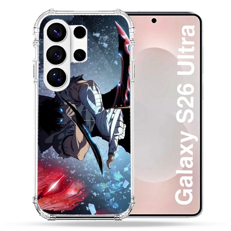 Coque Renforcée Pour Samsung Galaxy S26 Ultra Manga Solo Leveling Sung Epee