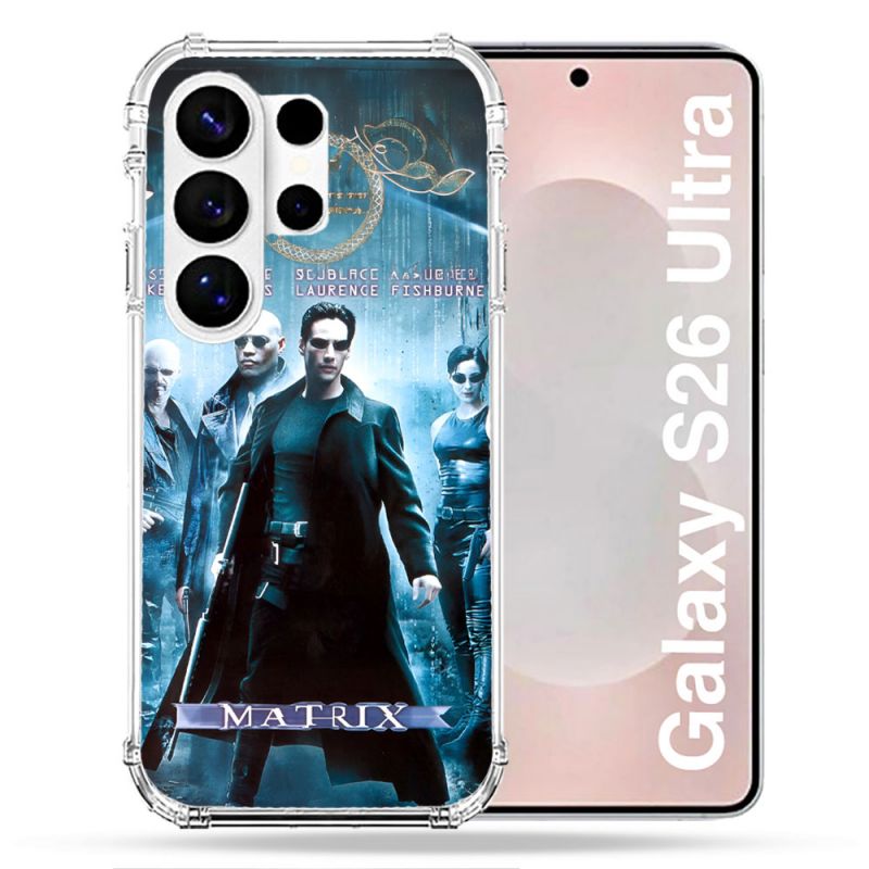 Coque Renforcée Pour Samsung Galaxy S26 Ultra Matrix Affiche