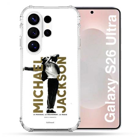 Coque Renforcée Pour Samsung Galaxy S26 Ultra Michael Jackson Blanc