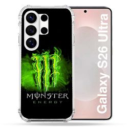 Coque Renforcée Pour Samsung Galaxy S26 Ultra Monster Energy Vert