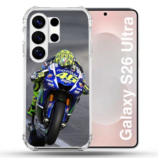 Coque Renforcée Pour Samsung Galaxy S26 Ultra Moto Course GP Wheeling 46