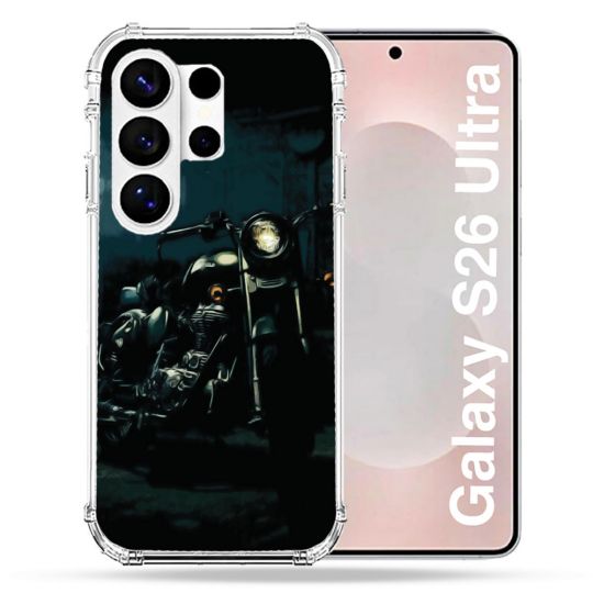 Coque Renforcée Pour Samsung Galaxy S26 Ultra Moto Harley Vintage