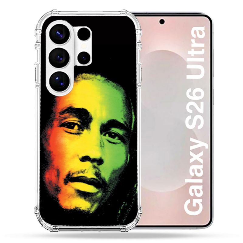 Coque Renforcée Pour Samsung Galaxy S26 Ultra Musique Bob Marley 2