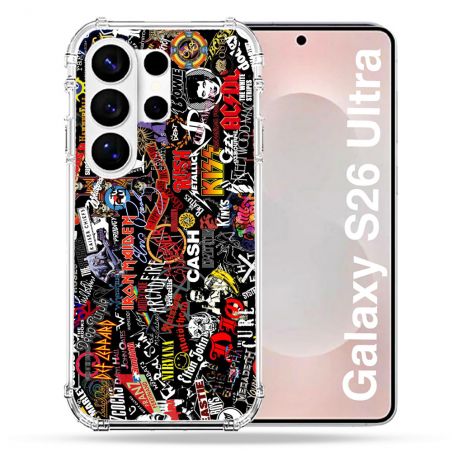 Coque Renforcée Pour Samsung Galaxy S26 Ultra Musique Rock Groupe