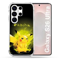 Coque Renforcée Pour Samsung Galaxy S26 Ultra Pokemon Pikachu Eclair