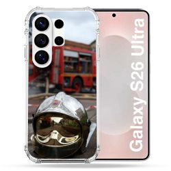 Coque Renforcée Pour Samsung Galaxy S26 Ultra Pompier Casque Camion