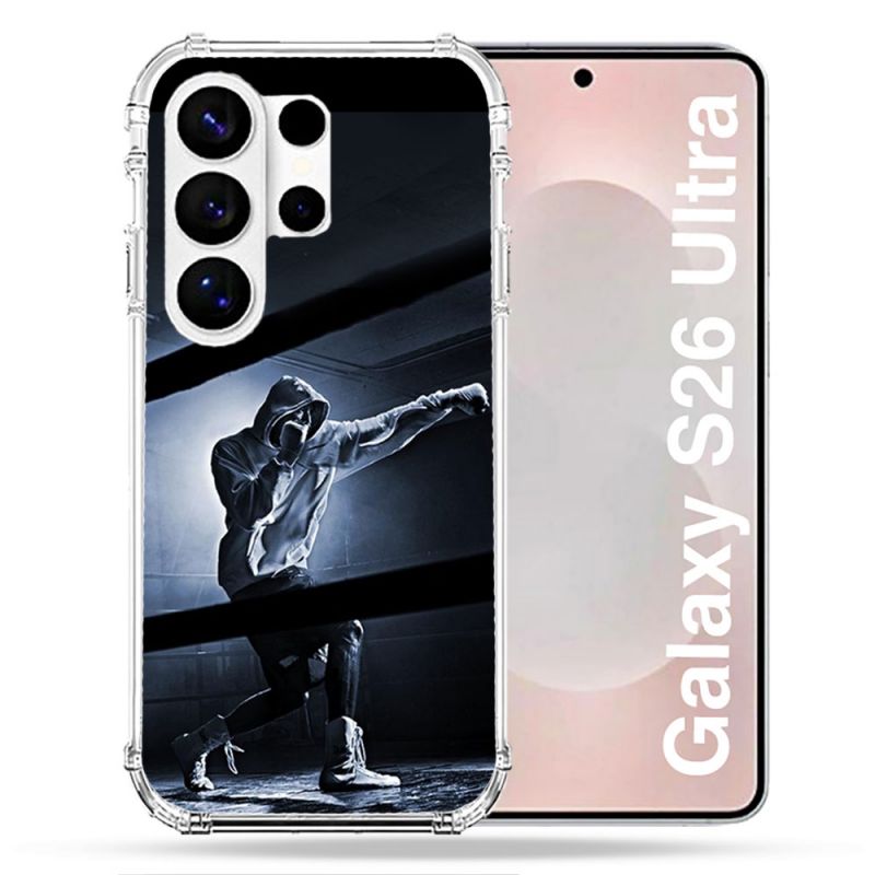Coque Renforcée Pour Samsung Galaxy S26 Ultra Sport Boxe Poing