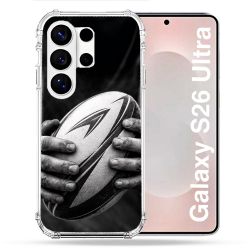 Coque Renforcée Pour Samsung Galaxy S26 Ultra Sport Rugby Ballon Moderne