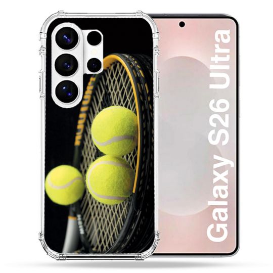 Coque Renforcée Pour Samsung Galaxy S26 Ultra Sport Tennis Balls