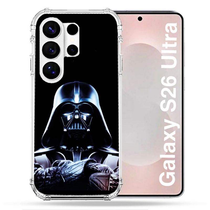 Coque Renforcée Pour Samsung Galaxy S26 Ultra Star Wars - Dark Vador Noir